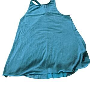 Patagonia girls tank top, size XL, teal, lightweight, quick dry